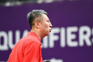 焦健:打韩国队要抑制他们的快攻 这就必须提升我们自己的命中率 焦健:打韩国队要抑制他们的快攻 这就必须提升我们自己的命中率