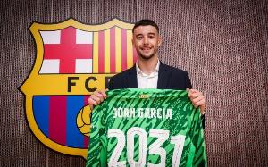 官方:巴萨门将霍安-加西亚在西甲完成注册 官方:巴萨门将霍安-加西亚在西甲完成注册