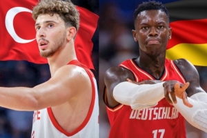 热身赛德国73-71险胜土耳其 施罗德22分小瓦17分 申京独揽25分9板 热身赛德国73-71险胜土耳其 施罗德22分小瓦17分 申京独揽25分9板