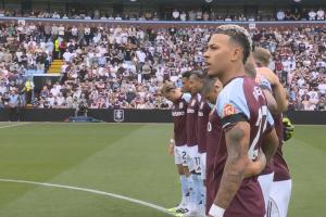 维拉vs纽卡赛前,双方球员为若塔兄弟默哀一分钟 维拉vs纽卡赛前,双方球员为若塔兄弟默哀一分钟