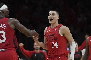 哈斯勒姆:热火阵容更具活力 若能延续防守水准进攻也能取得成功 哈斯勒姆:热火阵容更具活力 若能延续防守水准进攻也能取得成功