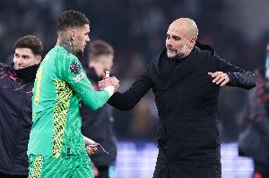 瓜迪奥拉:埃德森转会加拉塔萨雷?我没收到消息,他因肠胃炎缺席 瓜迪奥拉:埃德森转会加拉塔萨雷?我没收到消息,他因肠胃炎缺席