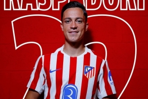 马竞官方:拉斯帕多里将身披22号球衣征战新赛季 马竞官方:拉斯帕多里将身披22号球衣征战新赛季