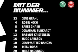 法兰克福德国杯首发公布,特拉普因正与另一俱乐部谈判缺席此役 法兰克福德国杯首发公布,特拉普因正与另一俱乐部谈判缺席此役