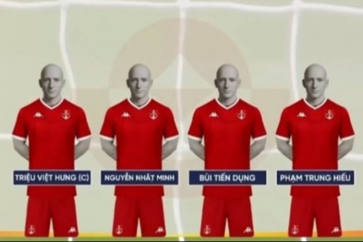 难绷!越南V1联赛更换出场动画但没拍好动态照,转播显示全是假人 难绷!越南V1联赛更换出场动画但没拍好动态照,转播显示全是假人
