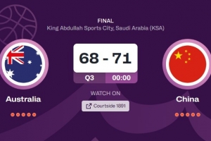 稳!中国男篮前三节28罚24中 命中率是澳大利亚两倍还多 稳!中国男篮前三节28罚24中 命中率是澳大利亚两倍还多