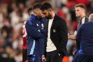 19-20赛季以来,曼联有3次在英超主场上半场5+次射正但没进球 19-20赛季以来,曼联有3次在英超主场上半场5+次射正但没进球