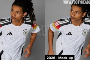 阿迪达斯2026世界杯球衣设计大变革,三道杠将加宽 阿迪达斯2026世界杯球衣设计大变革,三道杠将加宽