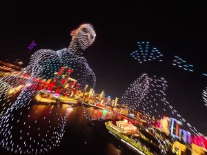 CyberCity!第一视角带你穿越重庆To库里的无人机方阵 CyberCity!第一视角带你穿越重庆To库里的无人机方阵