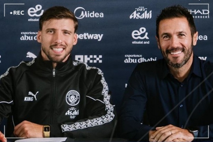 后防大将留队!官方:曼城与28岁中卫鲁本-迪亚斯续约至2029年 后防大将留队!官方:曼城与28岁中卫鲁本-迪亚斯续约至2029年