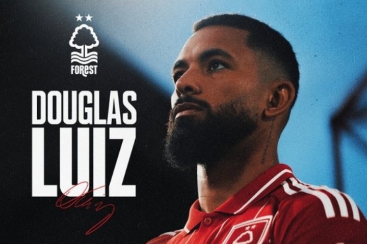 官方：道格拉斯-路易斯租借加盟诺丁汉森林，买断费总价2850万