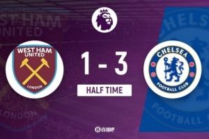 半场-切尔西暂3-1西汉姆联 若昂-佩德罗传射恩佐破门帕奎塔世界波 半场-切尔西暂3-1西汉姆联 若昂-佩德罗传射恩佐破门帕奎塔世界波