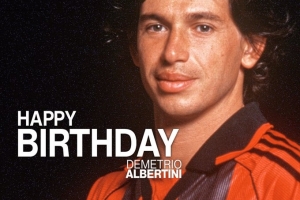 阿尔贝蒂尼迎来54岁生日,AC米兰官方晒海报送祝福:俱乐部传奇! 阿尔贝蒂尼迎来54岁生日,AC米兰官方晒海报送祝福:俱乐部传奇!