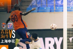 全场比赛结束,球队在主场0:2不敌上海申花 全场比赛结束,球队在主场0:2不敌上海申花