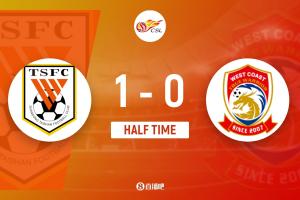 半场-山东泰山暂1-0青岛西海岸 克雷桑破门郑铮送助攻 半场-山东泰山暂1-0青岛西海岸 克雷桑破门郑铮送助攻