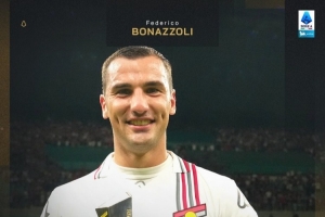 2射正1进球,博纳佐利当选克雷莫纳2-1米兰一役全场最佳 2射正1进球,博纳佐利当选克雷莫纳2-1米兰一役全场最佳