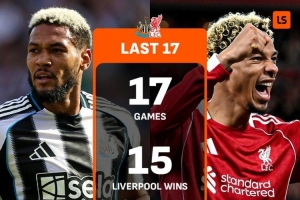 三分稳了？利物浦英超对阵纽卡连续17场不败，战绩15胜2平