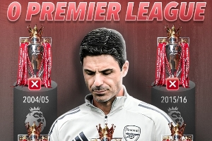 21年了!阿森纳自上次夺英超后已5获亚军 期间经历蓝狐奇迹+3连亚 21年了!阿森纳自上次夺英超后已5获亚军 期间经历蓝狐奇迹+3连亚