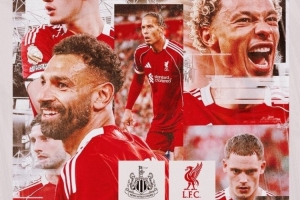 利物浦客场挑战纽卡斯尔,红军官推晒海报预热 利物浦客场挑战纽卡斯尔,红军官推晒海报预热