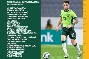 澳大利亚U23公布U23亚预赛大名单,9月1日确认23人名单 澳大利亚U23公布U23亚预赛大名单,9月1日确认23人名单
