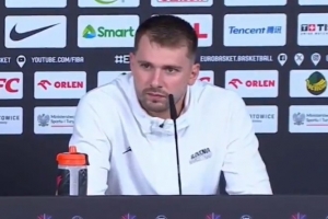 东契奇谈休赛期减重:没什么不同 可能只是没那么累 稍微快一点 东契奇谈休赛期减重:没什么不同 可能只是没那么累 稍微快一点