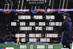 英格兰新一期名单:阿诺德落选,拉什福德入选,凯恩在列 英格兰新一期名单:阿诺德落选,拉什福德入选,凯恩在列