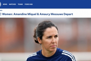 英女超开赛前11天下课!官方:莱斯特城女足主帅米凯尔及助教离任 英女超开赛前11天下课!官方:莱斯特城女足主帅米凯尔及助教离任