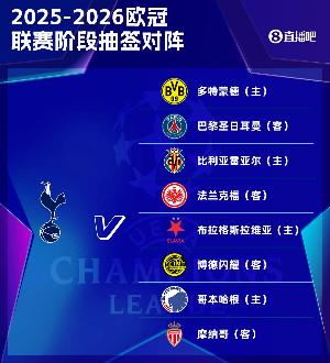 热刺新赛季欧冠赛程:11月27日战巴黎,9月17日首战对黄潜 热刺新赛季欧冠赛程:11月27日战巴黎,9月17日首战对黄潜