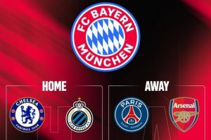 【老熟人的待遇】欧冠抽签后，拜仁官推单独跟阿森纳打了招呼……