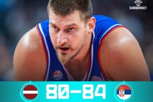 打破魔咒!约基奇39分创国家队生涯单场得分纪录 率队赢拉脱维亚 打破魔咒!约基奇39分创国家队生涯单场得分纪录 率队赢拉脱维亚