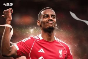 接过努涅斯号码!英媒:伊萨克在利物浦将穿9号,转会费1.3亿镑 接过努涅斯号码!英媒:伊萨克在利物浦将穿9号,转会费1.3亿镑