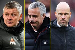 前曼联主帅的4天...穆里尼奥&索帅同天被解雇 今日滕哈赫光速下课 前曼联主帅的4天...穆里尼奥&索帅同天被解雇 今日滕哈赫光速下课