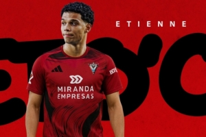 官方:西乙米兰德斯租借签下埃托奥儿子埃蒂安-埃托奥 官方:西乙米兰德斯租借签下埃托奥儿子埃蒂安-埃托奥