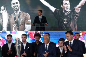 葡萄牙国家队举行追悼会纪念若塔兄弟,葡萄牙总统出席授勋 葡萄牙国家队举行追悼会纪念若塔兄弟,葡萄牙总统出席授勋