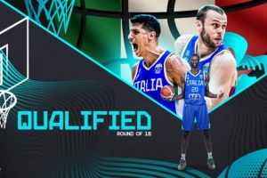 意大利男篮提前晋级淘汰赛 欧锦赛16强已经确定12席 意大利男篮提前晋级淘汰赛 欧锦赛16强已经确定12席