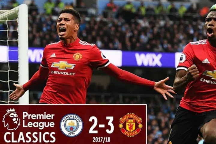 力挽狂澜!18年英超,博格巴双响建功,曼联连进3球3-2逆转曼城 力挽狂澜!18年英超,博格巴双响建功,曼联连进3球3-2逆转曼城