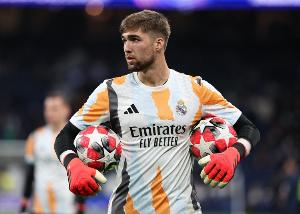 弗兰-冈萨雷斯:偶像是库尔图瓦 在伯纳乌首秀是我最开心的一天 弗兰-冈萨雷斯:偶像是库尔图瓦 在伯纳乌首秀是我最开心的一天