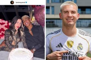 亚马尔女友出轨马斯坦托诺?娱记辟谣:无凭无据,只是去生日派对 亚马尔女友出轨马斯坦托诺?娱记辟谣:无凭无据,只是去生日派对