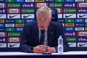 上任巴西3场0失球!安帅:现代足球前锋也得防守,否则球队会困难 上任巴西3场0失球!安帅:现代足球前锋也得防守,否则球队会困难