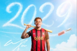 官方:伯恩茅斯同26岁的英格兰后腰塔韦尼耶续约至2029年 官方:伯恩茅斯同26岁的英格兰后腰塔韦尼耶续约至2029年