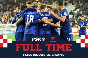 1-0法罗群岛!克罗地亚主帅:我们表现不好,像在踢世界前5的球队 1-0法罗群岛!克罗地亚主帅:我们表现不好,像在踢世界前5的球队