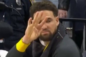 帕金斯:克莱4冠中就1次是二当家 之后3次勇士有KD&维金斯 帕金斯:克莱4冠中就1次是二当家 之后3次勇士有KD&维金斯