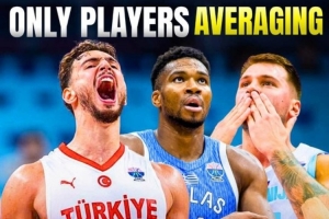 东契奇字母哥申京是本届欧锦赛至今仅有的3位场均至少20+5+5球员 东契奇字母哥申京是本届欧锦赛至今仅有的3位场均至少20+5+5球员