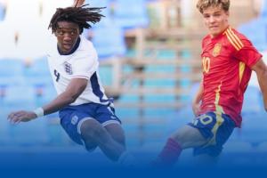 科巴姆又出妖人!17岁中锋穆赫卡英格兰U19两战3球,新赛季6场8球 科巴姆又出妖人!17岁中锋穆赫卡英格兰U19两战3球,新赛季6场8球