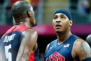 甜瓜自称是美国男篮历史门面!杜兰特和他你选谁? 甜瓜自称是美国男篮历史门面!杜兰特和他你选谁?