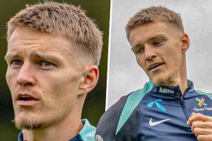 没头发可薅了😂阿森纳&挪威队长厄德高去国家队换了个新发型 没头发可薅了😂阿森纳&挪威队长厄德高去国家队换了个新发型