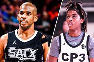 16岁身高已超过父亲!克里斯-保罗儿子身着2号球衣挥洒攻防天赋 16岁身高已超过父亲!克里斯-保罗儿子身着2号球衣挥洒攻防天赋