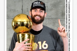 詹姆斯转发祝福乐福生日快乐：史上最好的！爱你，兄弟！