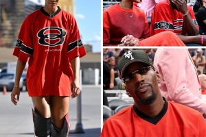 另类秀恩爱方式!阿贾再度上身阿德巴约同款上衣 这是共用衣柜吗 另类秀恩爱方式!阿贾再度上身阿德巴约同款上衣 这是共用衣柜吗