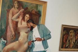 超色情限制级画面!英格拉姆更新动态 和油画超大尺度互动辣眼睛 超色情限制级画面!英格拉姆更新动态 和油画超大尺度互动辣眼睛